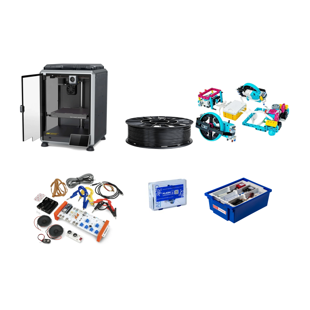 Комплект оборудования ARYSTAN ROBOTECH-6 для учебного кабинета робототехники, 6 предметов